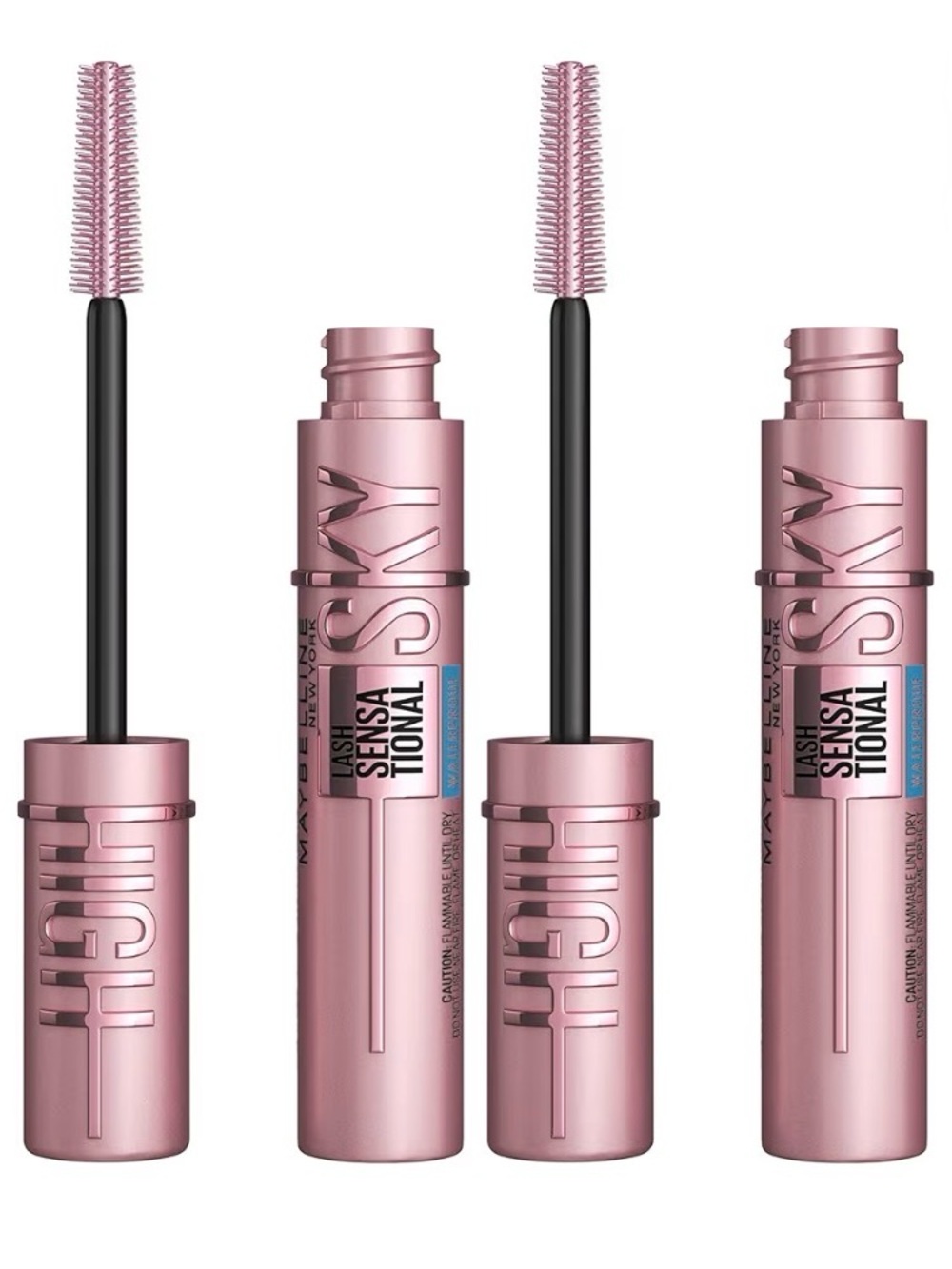 Maybelline Lash Sensational Sky High Waterproof Mascara new x2
